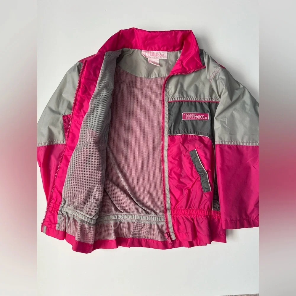 Vintage Wilson Windbreaker Set